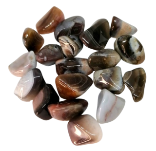 Achát Botswana, balení 100 g vhodné k dalšímu prodeji