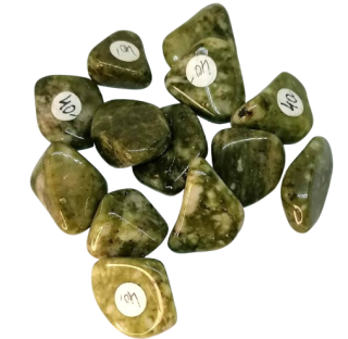 Jaspis zelený, balení 61 g vhodný k dalšímu prodeji