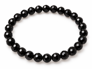 Onyx náramek fazetovaný 6 mm