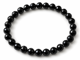 Onyx náramek fazetovaný 6 mm