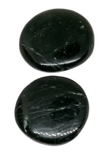 Turmalín skoryl, placička-hmatka