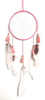 Lapač zlých snů růžový, zajímavý