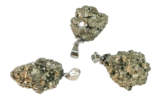 Pyrit přívěsek cca 2 cm