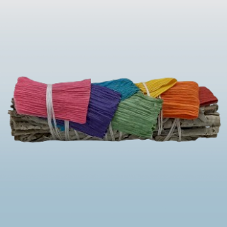 Vykuřovací Svazek - Bílá Šalvěj a 7 Kukuřičných Listů