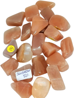 Tromlovaný sluneční kámen malý