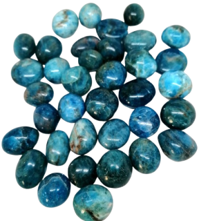 Apatit tromlovaný oválek – přírodní leštěný kámen komunikace a motivace