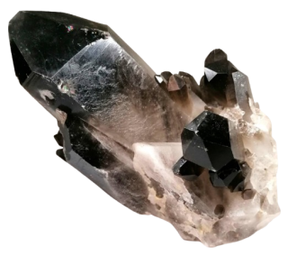 Záhněda drúza s obřími hroty – 3,3 kg přírodní krystal pro očistu prostoru