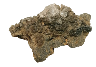 Hyalit (skelný opál) z Valeče – 59 g | 4 × 3 × 2,5 cm | Český minerál světla a intuice