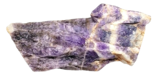 Ametyst z Krušných hor, očišťěný, 610 g, AA