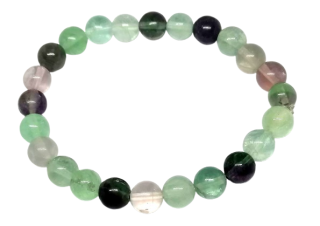 Fluoritový náramek 8 mm