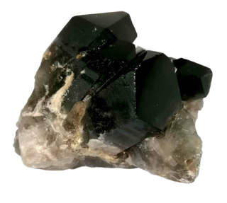 Záhnědová drůza AA kvality 732 g – přírodní krystal minerálu záhnědy