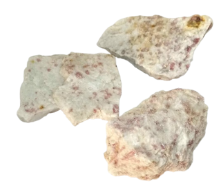 Rubelit v křemeni 410 g,světlejší - výprodej