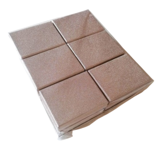 Dárkové krabičky zlaté, třpitivé (výhodné balení 9 × 7 cm)