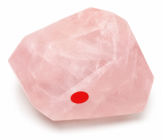 Růženínový broušený mnohotvar 150 g, B kvalita