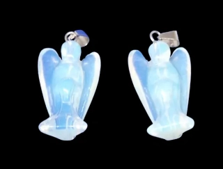 Přívěsek andělíček z opalitu 2,5 cm