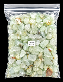 Prehnit chips 5–8 mm (250 g) – jemné kamínky klidu a ochrany