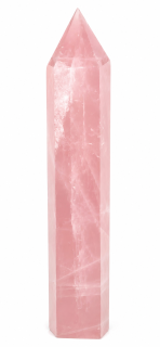 Růženínová špice 18,5 cm – krystal 388 g, dekorativní a léčivý minerál