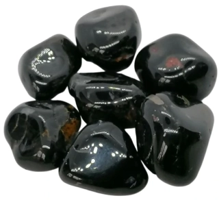 Velký tromlovaný onyx (XXL) – přírodní černý kámen pro ochranu a energii