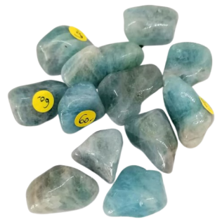 Akvamarín – A kvalita | 1–2 cm | Brazílie