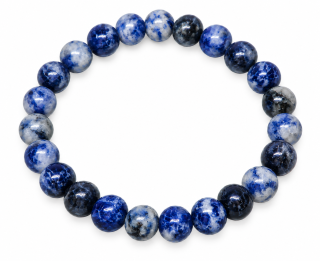 Sodalitový náramek 8 mm – elegantní a harmonizující doplněk