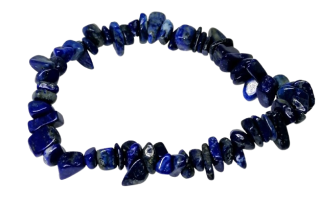 Lapis lazuli sekaný náramek