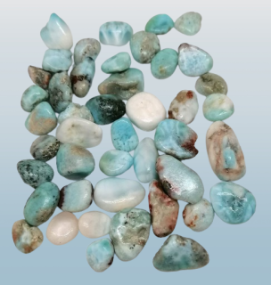 Larimar pravý A kvalita, 50 g sáček
