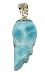 Přívěsek s larimarem – přírodní kámen z Karibiku, AA kvalita, 6g