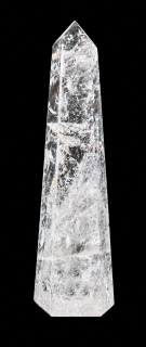 Pukaný křišťál špice 14,5 cm, 216 g
