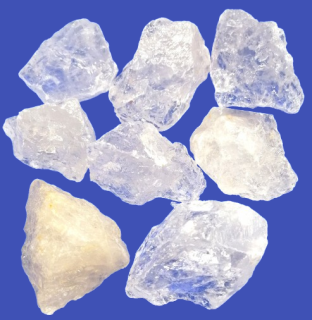 Křišťál natur, větší kus, váha 60-90 g kus