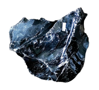 Obsidián černý – ochranný přírodní kámen 10,9 kg