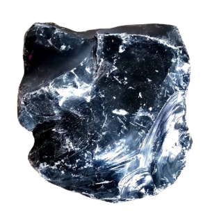 Obsidián černý – ochranný přírodní kámen 6,6 kg