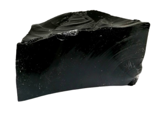 Obsidián černý, přírodní kus bez leštění 1,8 kg
