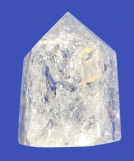 Špice z pukaného křištálu 6 cm, 128 g