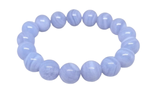 Chalcedonový luxusní náramek 12 mm