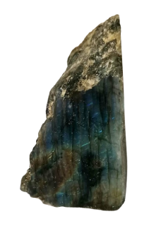 Labradoritový nábrus 220 g – minerál pro meditaci, ochranu