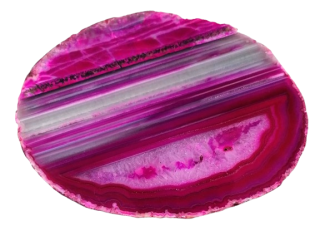 Achátový plát EXKLUSIV růžový, 606 g