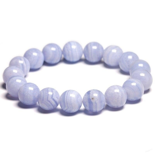 Chalcedonový luxusní náramek v AA kvalitě - 10mm
