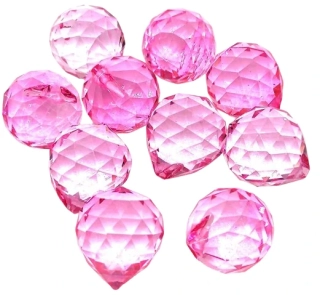 Feng shui harmonizační koule 2 cm, růžová