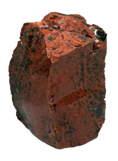 Obsidián moka / mahagonový – přírodní blok 1 kg | Energetický kámen ochrany a očisty