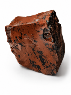 Mahagonový obsidián (moka), přírodní blok 1,2 kg – ochranný kámen z Mexika