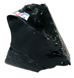 Kouřový obsidián – přírodní blok 1 kg pro silnou ochranu a uzemnění