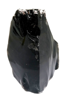 Obsidián kouřový – přírodní blok 1,3 kg | Kámen ochrany a uzemnění