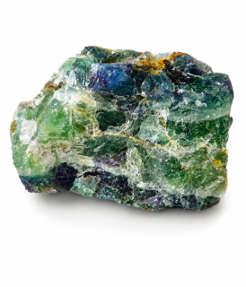 Fluorit natur AA – surový přírodní fluorit 1,1 kg | Zeleno-fialový minerál pro harmonii a intuici