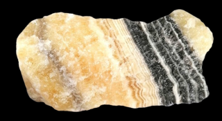 Kalcit pruhovaný z Mexika, přírodní 1,37 kg