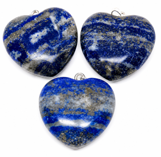 Lapis lazuli přívěsek srdíčko 3 cm