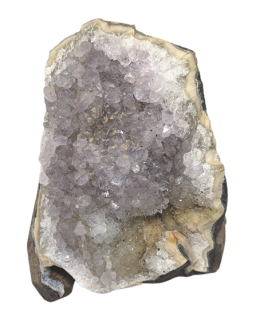 Ametystová geoda s kalcitovou linkou 255 g