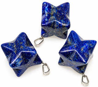 Lapis lazuli merkába 1,2 cm – posvátná geometrie a talisman