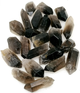 Záhnědové krystaly, 10-20g