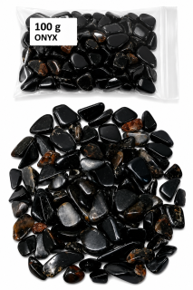 Onyx chips, 8-12 mm, 100 g
