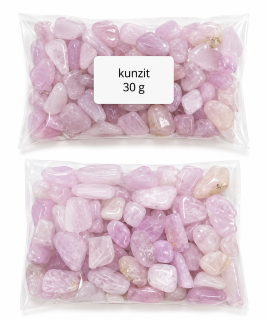 Kunzit chips 30g – kameny pro srdeční čakru, feng shui i tvoření